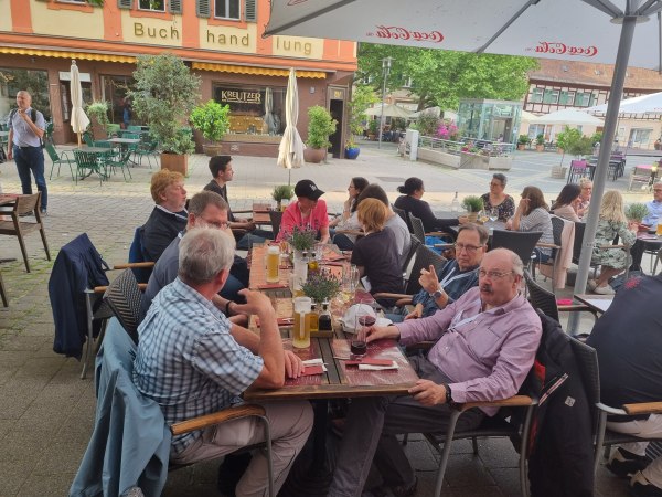 Abendessen am Marktplatz